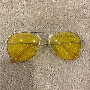 Yellow aviators